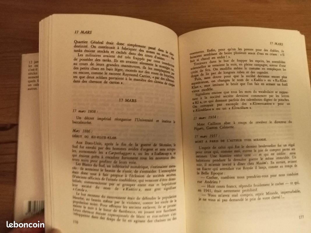 CASTELOT - Le calendrier de l'Histoire - Librairie académique Perrin (image 2)