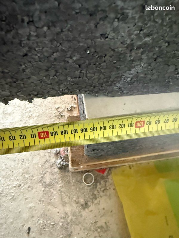 Plaque doublage placo isolation 120+13 2,60mx1,20m th32 resitherm chute disponible (image 3)
