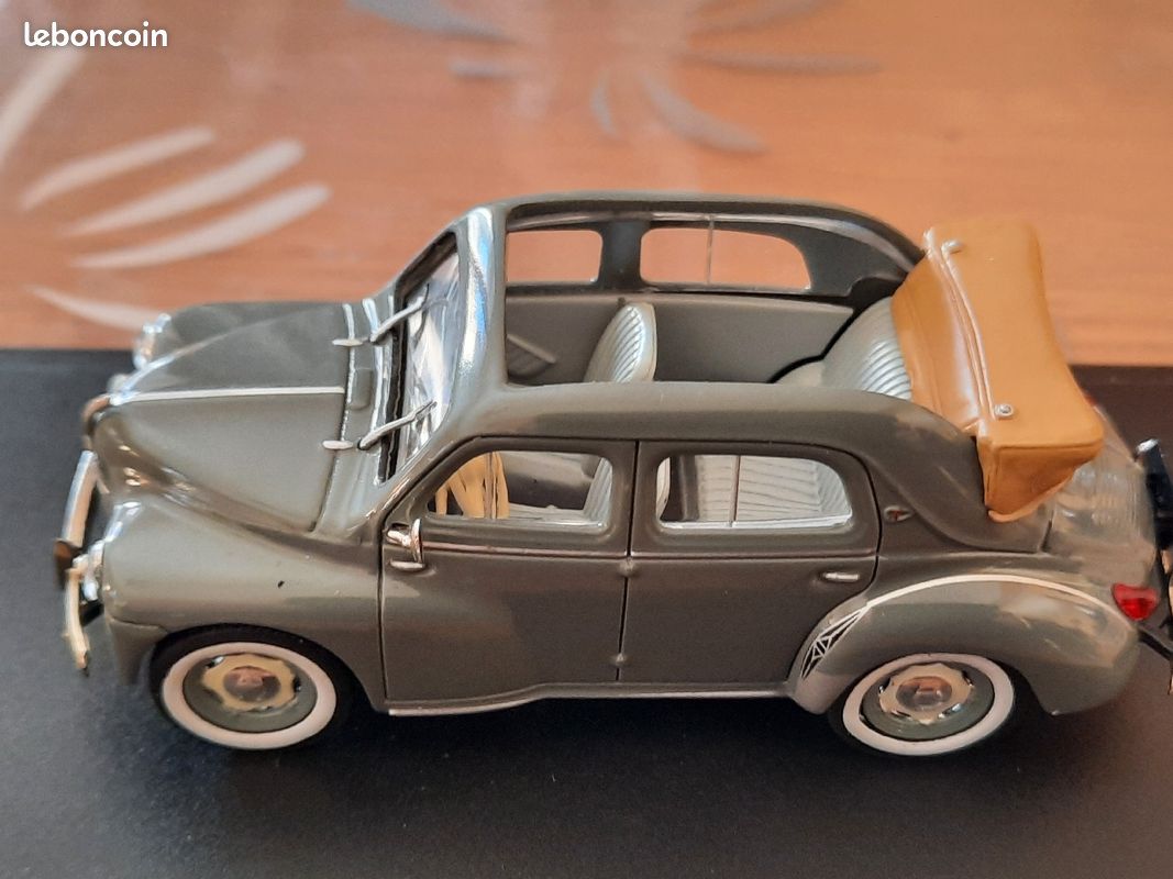 Renault 4cv berline decouvrable type r 1062 de 1953 - 1/43 (image 3)