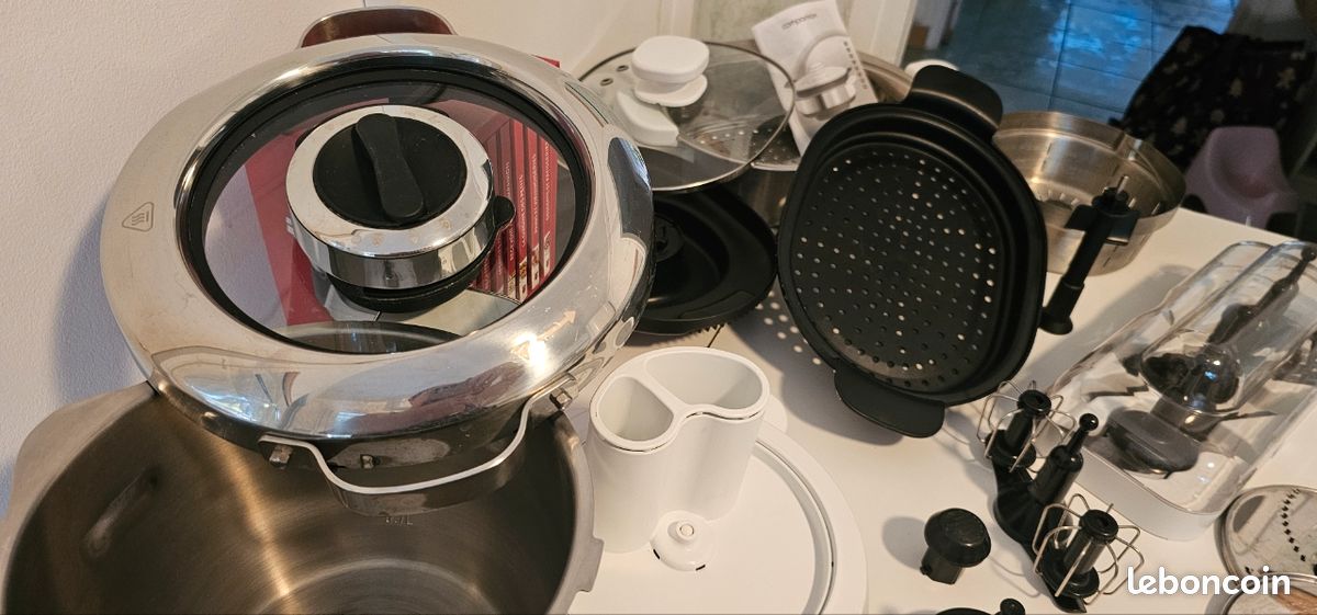 Robot Moulinex i-Companion XL connecté + Accessoires complets & Livres (image 7)