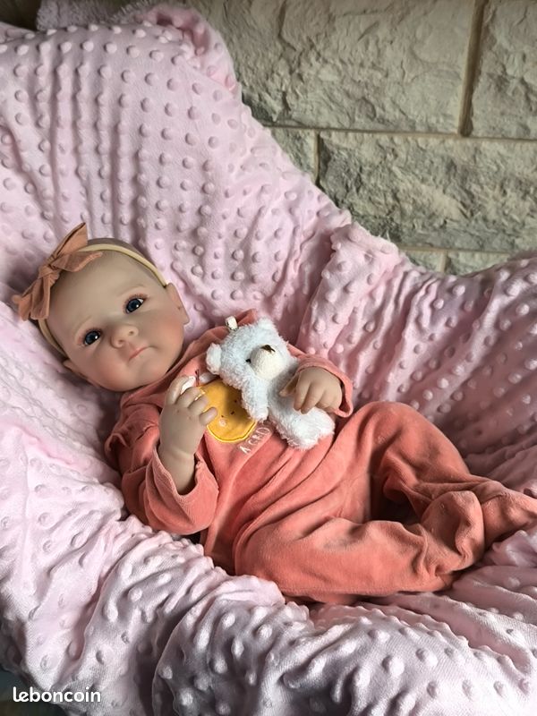 Zero Pam Bebe Reborn Fille Silicone Plein Corps, Poupée Réborn Réaliste