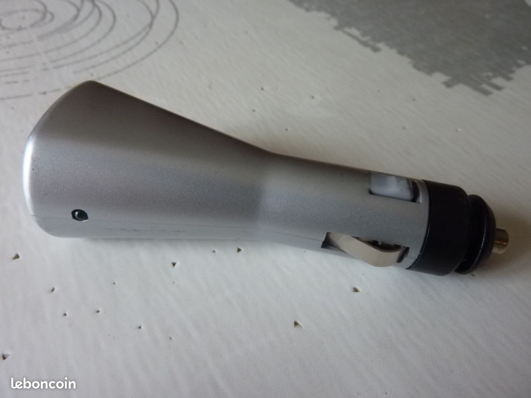 Prise USB Allume Cigare 12-24V / Grise (image 3)