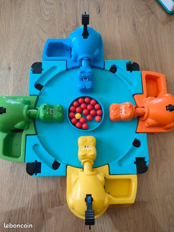 Jeu Hippo Gloutons MB 1993 Hasbro – Jeu De Cartes Pour Enfants Dès 8 Ans