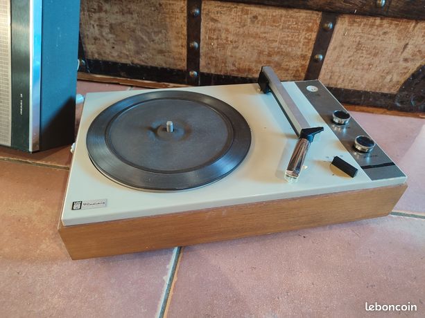 Tourne-disque Vintage Radiola Années 50/60, état Correct, Fonctionnel