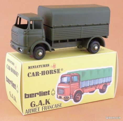 Camion Berliet Bourbon Gak Total – Jouet Ancien Norev, Dinky, Minialuxe, JRD
