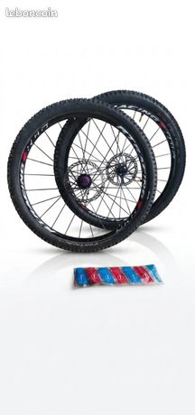 Jeu De Roues VTT Corratec 26 Pouces – Moyeux Corratec, Jantes Galli, Tranz X – Occasion