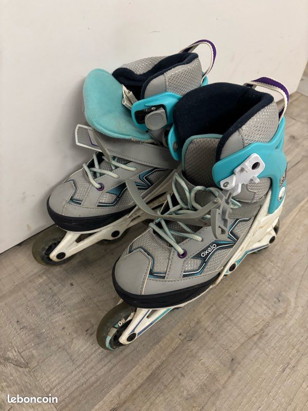 Roller ligne Oxelo ajustable 35-38 - Sport & Plein air