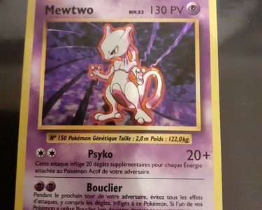 Carte Pokemon Mewtwo Niv 53 - 130 PV - Cartes de jeux