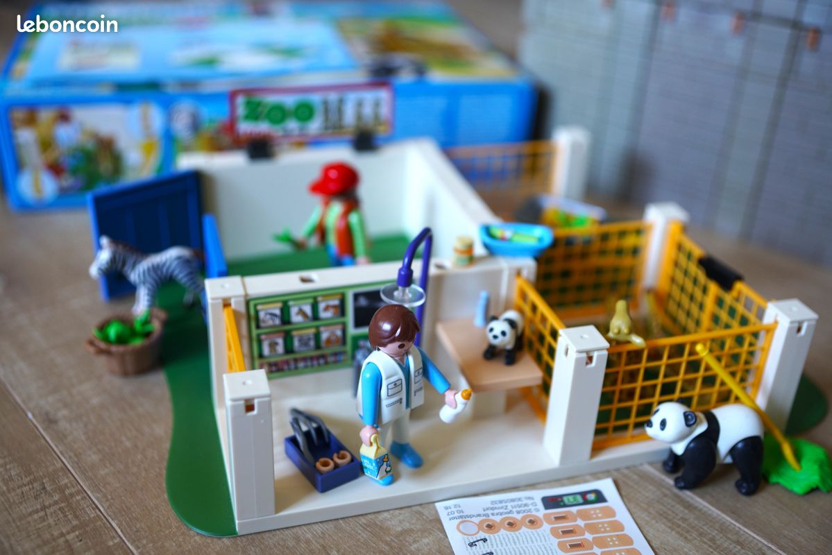 Playmobil Zoo Clinic Playmobil 4009 Animal Care Station Clinique
