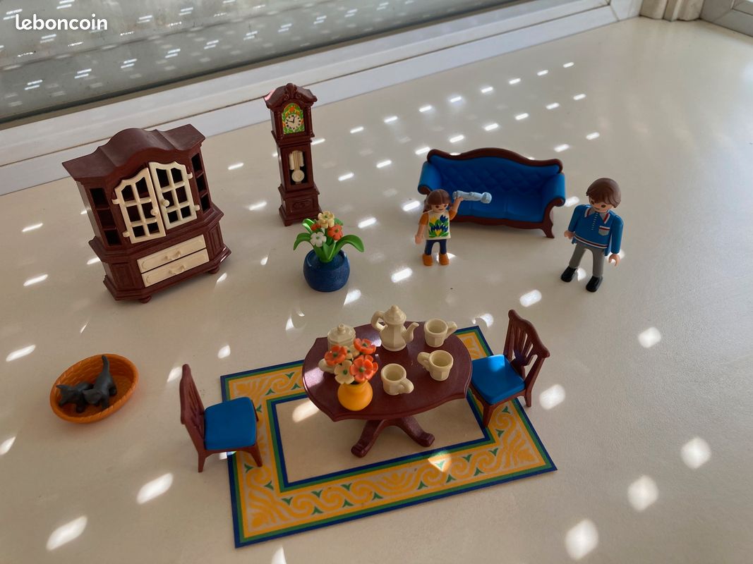 PLAYMOBIL MANOIR VICTORIEN salle de bain set 5324 MISB neuf ancien
