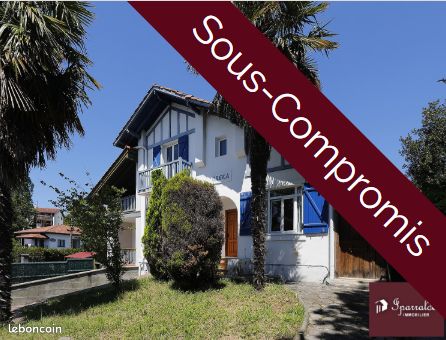 Maison ensoleillée, type F5 pièces avec Terrasse et Jardin à Hendaye (64)