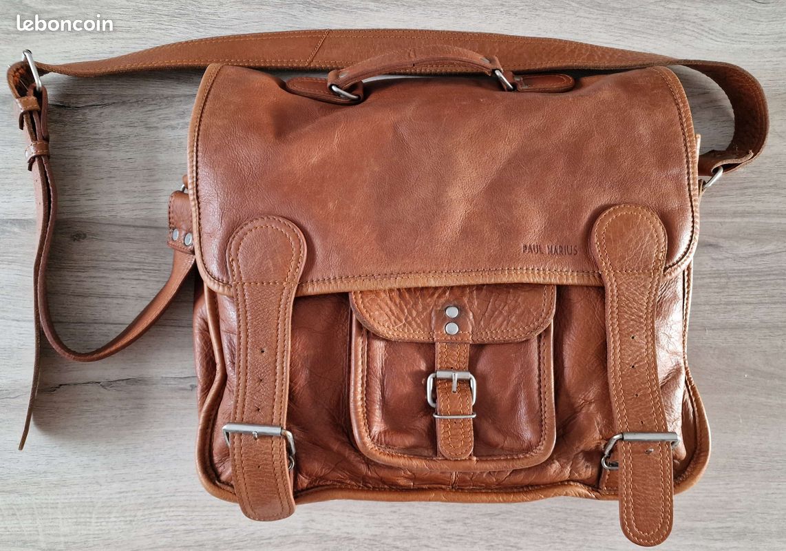 Sac Cartable Paul Marius Cartable Adulte Cartable En Cuir Paul