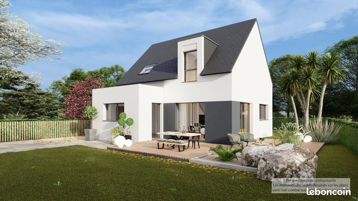 Maison 5 pièces 113 m² · à Saint-Yvi · 113 m² · 297 525 €