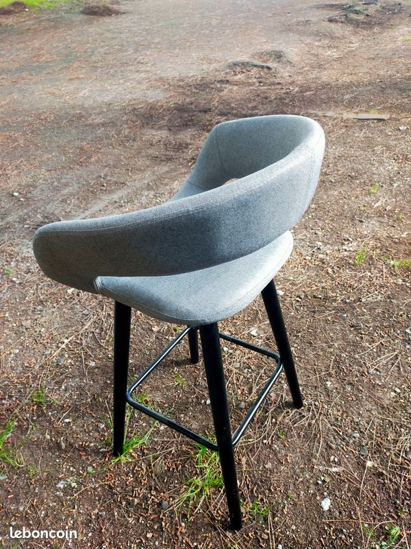 Tabouret Alinéa gris (image 3)
