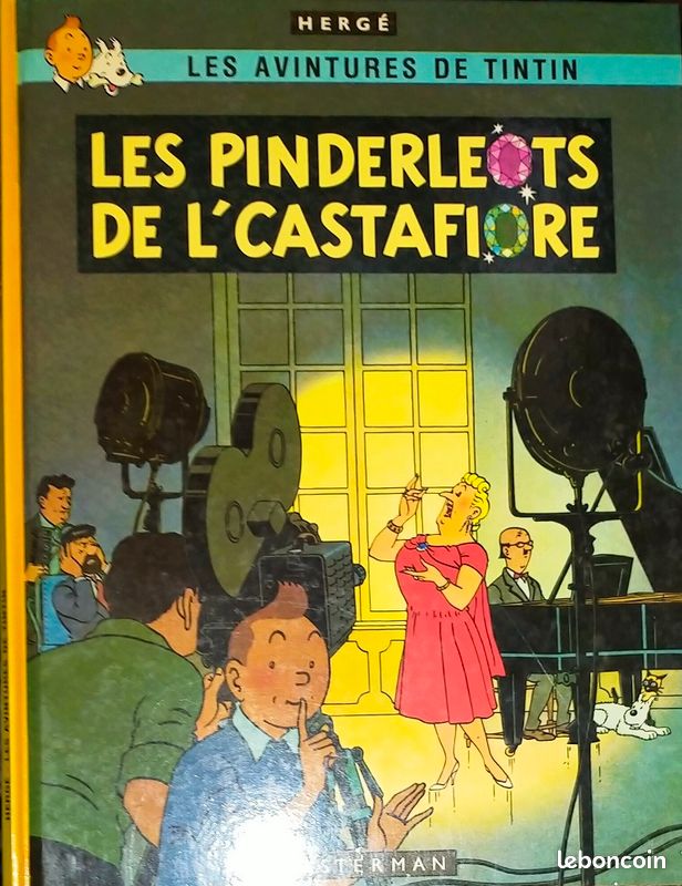 BD - TINTIN - Edition en Picard Tournaisien ( TBE ) (image 1)