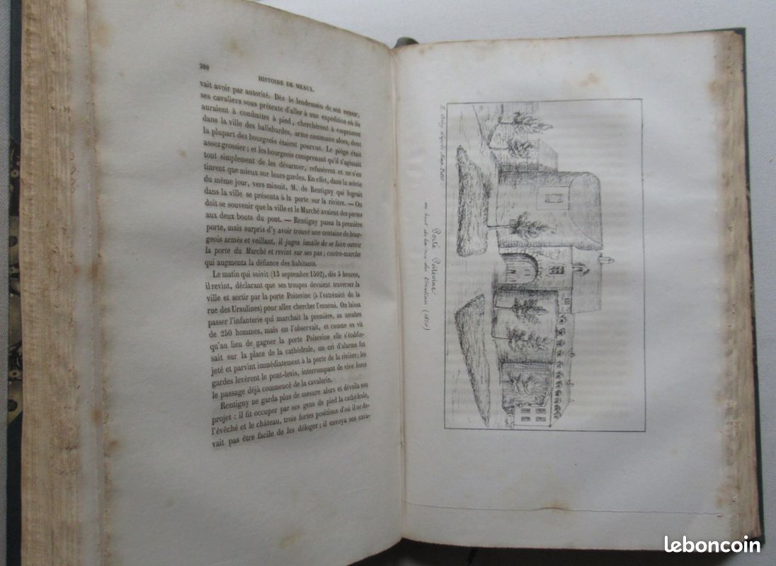 Histoire de Meaux et du Pays Meldois. A. CARRO. 1865. E.O (image 5)