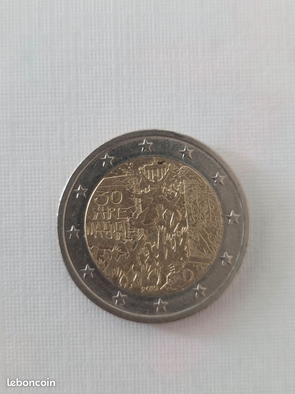 Pièce 2 euro 30 ans du Mur de Berlin🇩🇪 (image 1)