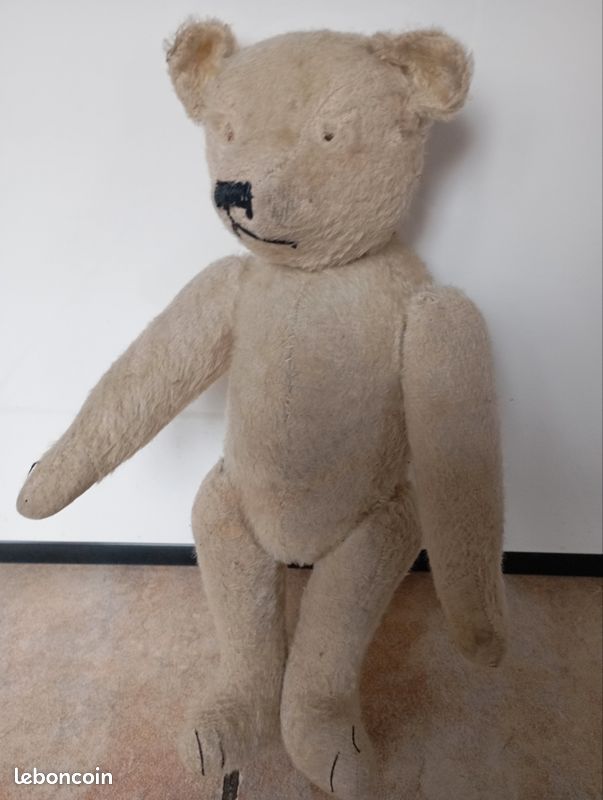 Ours en peluche ancien liwaco : Achat occasion | Peluches liwaco Bon état