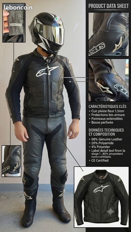 Veste moto Alpinestar GP Pro (image 3)