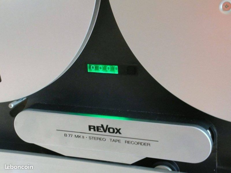 Façade Avant Pour Magnétophone ReVox B77 – Pièce Vintage D'occasion
