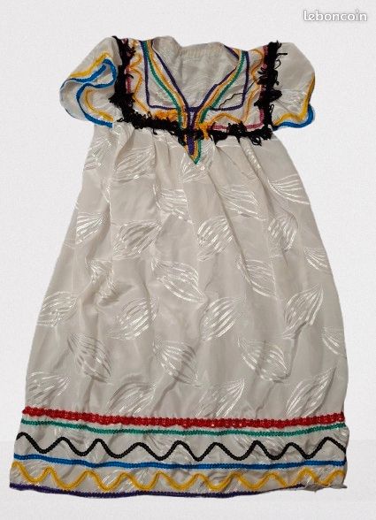 Robe berbère kabyle enfant Vêtements
