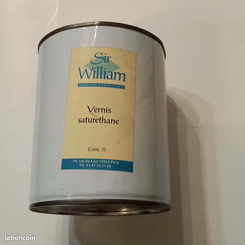 Vernis Saturéthane Incolore Satiné 1 litre (image 1)