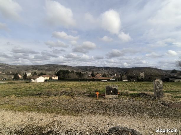 Terrain 1200 m² Lanzac