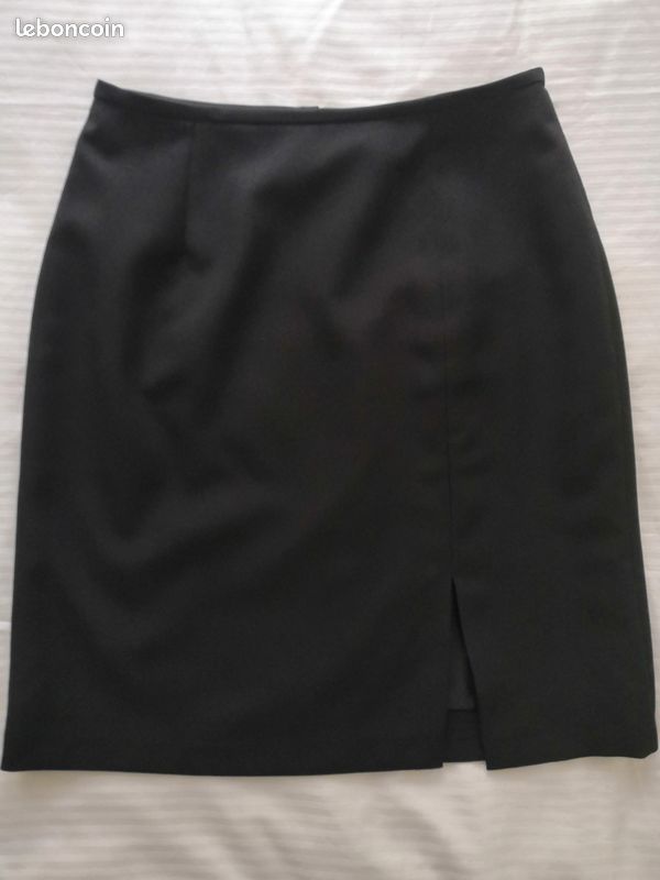 Tailleur jupe noir FROGGY Taille 40 (image 5)