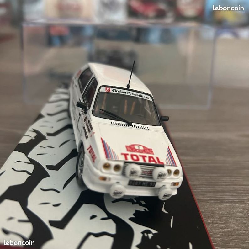 Miniature Citroën Visa 1000 Pistes #7 Rallye Monte-Carlo 1985 - Échelle 1:43