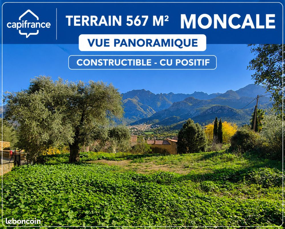 Terrain 567 m² Moncale · 130 000 €