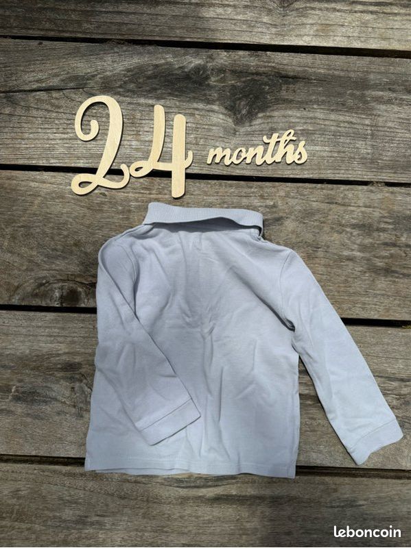 Lot 10 vêtements bébé garçon 24 mois (image 13)