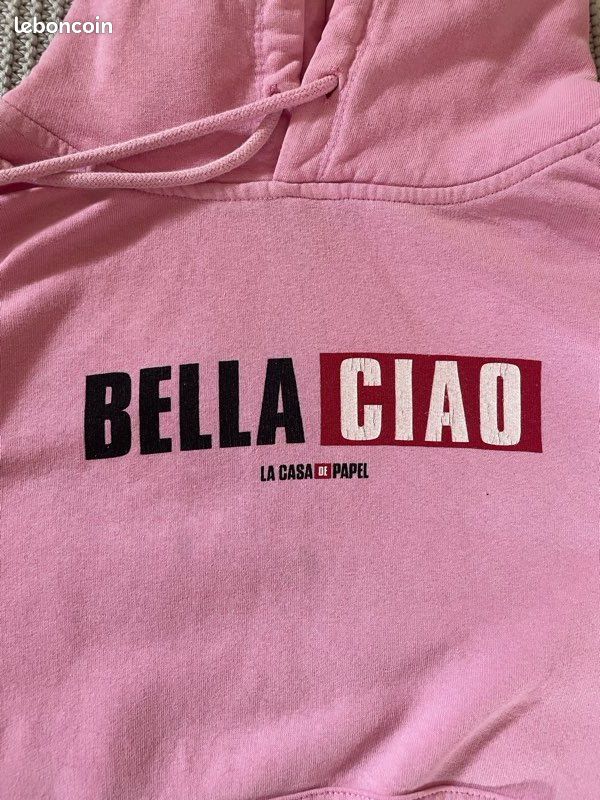 Hoodie Pull And Bear Camiseta La Casa De Papel Bella Ciao Pull And