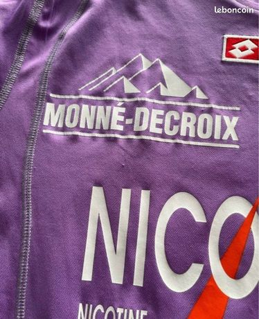 MAILLOT TFC TOULOUSE 2006 porté par SANTOS n°11 LOTTO vintage match worn shirt EUR 127,02 - FR