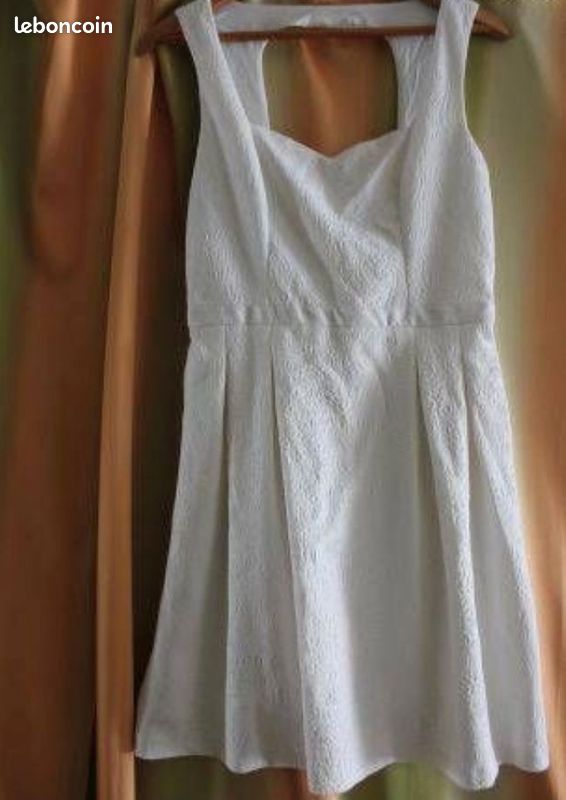 Robe blanche NAFNAF (image 1)