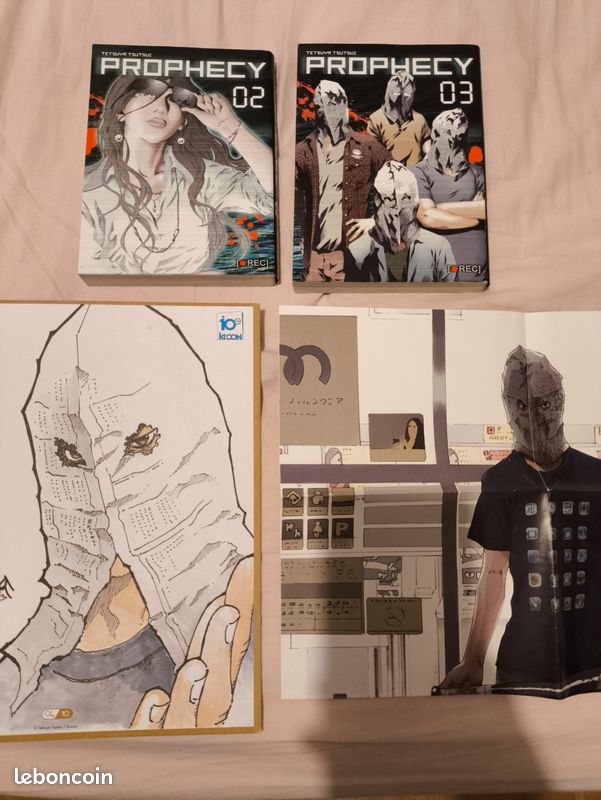 Prophecy - tome 2 et 3 + shikishi ki-oon 10 ans + poster (image 1)