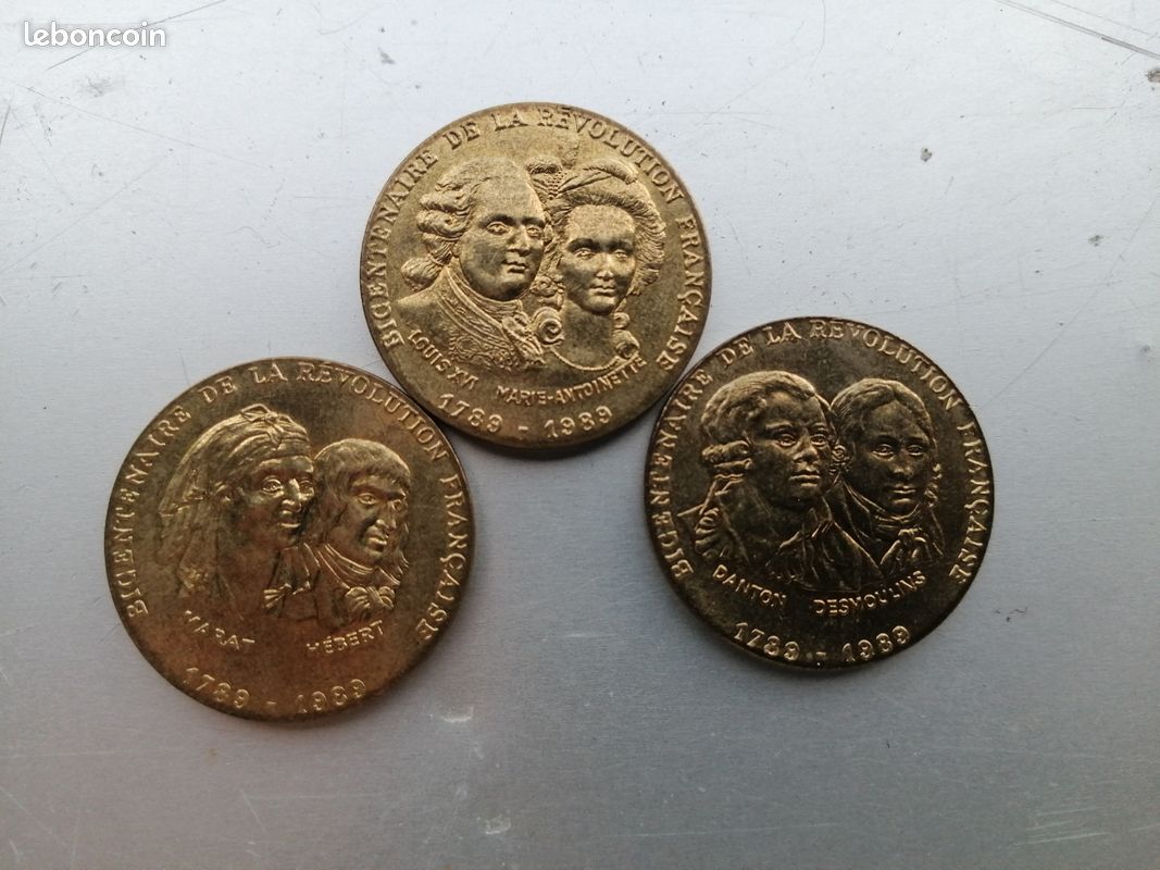 Médaille Bicentenaire Révolution Française 1789-1989 – Bronze, Avec écrin
