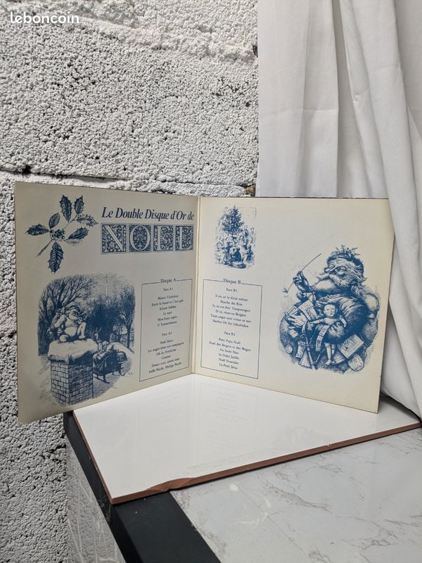 Double vinyle vintage Noël – Le Double Disque d’Or de Noël – Vogue (image 2)