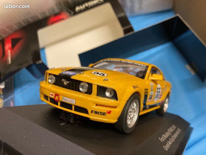 Ford mustang fr500c 2005 gt autoart 1/24 slot car racing (image 10)
