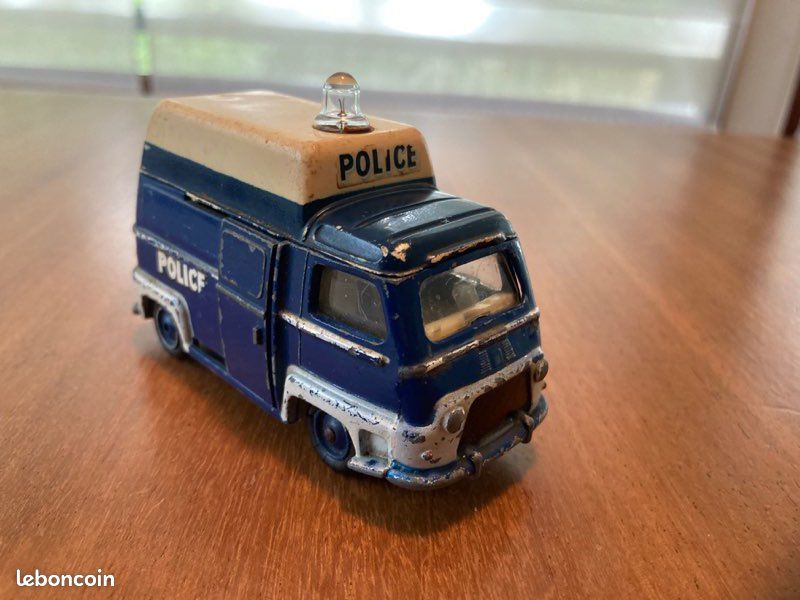 CIJ France N°3.91 Renault Estafette Police - Miniature Métal Pour Restauration