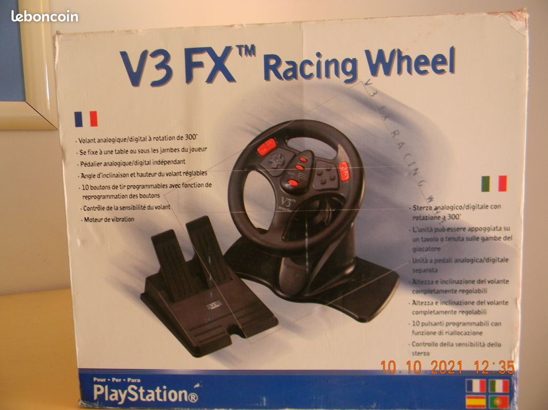Volant V3 FX Racing Wheel PS3 (image 1)
