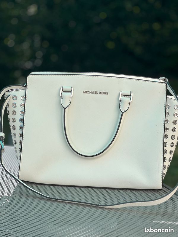 Sac à main blance Michael Kors (image 3)