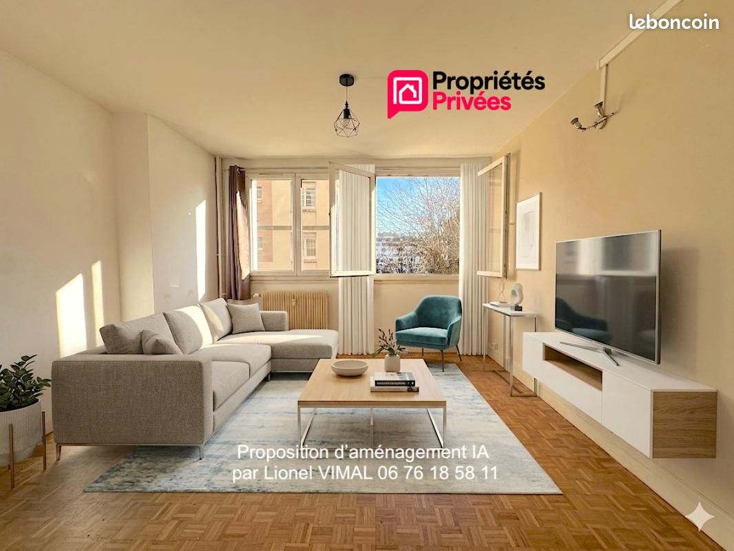Appartement 2 pièces 45 m² · à Clermont-Ferrand · 45 m² · 75 000 €