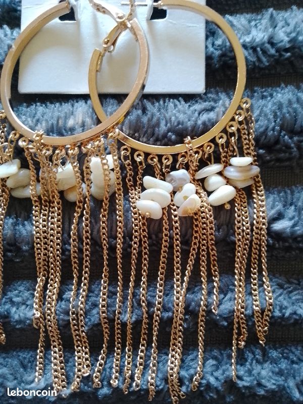 Boucles d'oreilles créole (image 4)