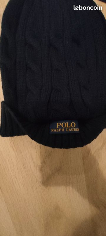 Bonnet polo RL bleu nuit (image 3)