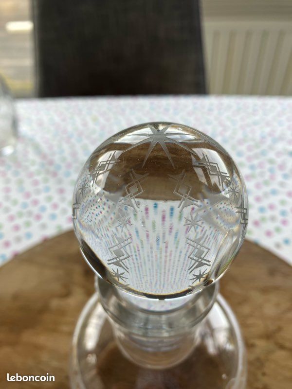 Carafe en cristal Rocher freres Baccarat (image 4)