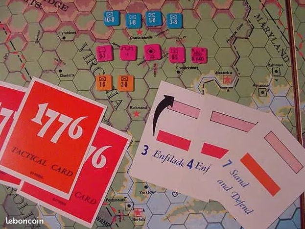 1776: The Game of the American Revolutionary War (1974) (image 5)