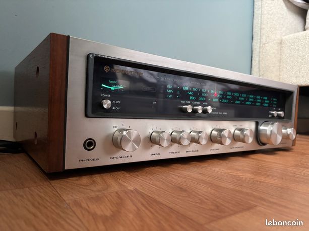 Ampli Tuner Vintage Kenwood KR-3600 (AM/FM) – Bon état De Fonctionnement