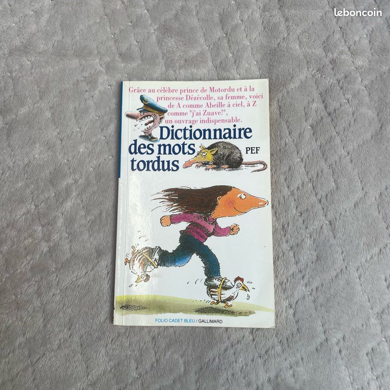 Dictionnaire des mots tordus PEF livre jeunesse humour langage B030 (image 1)