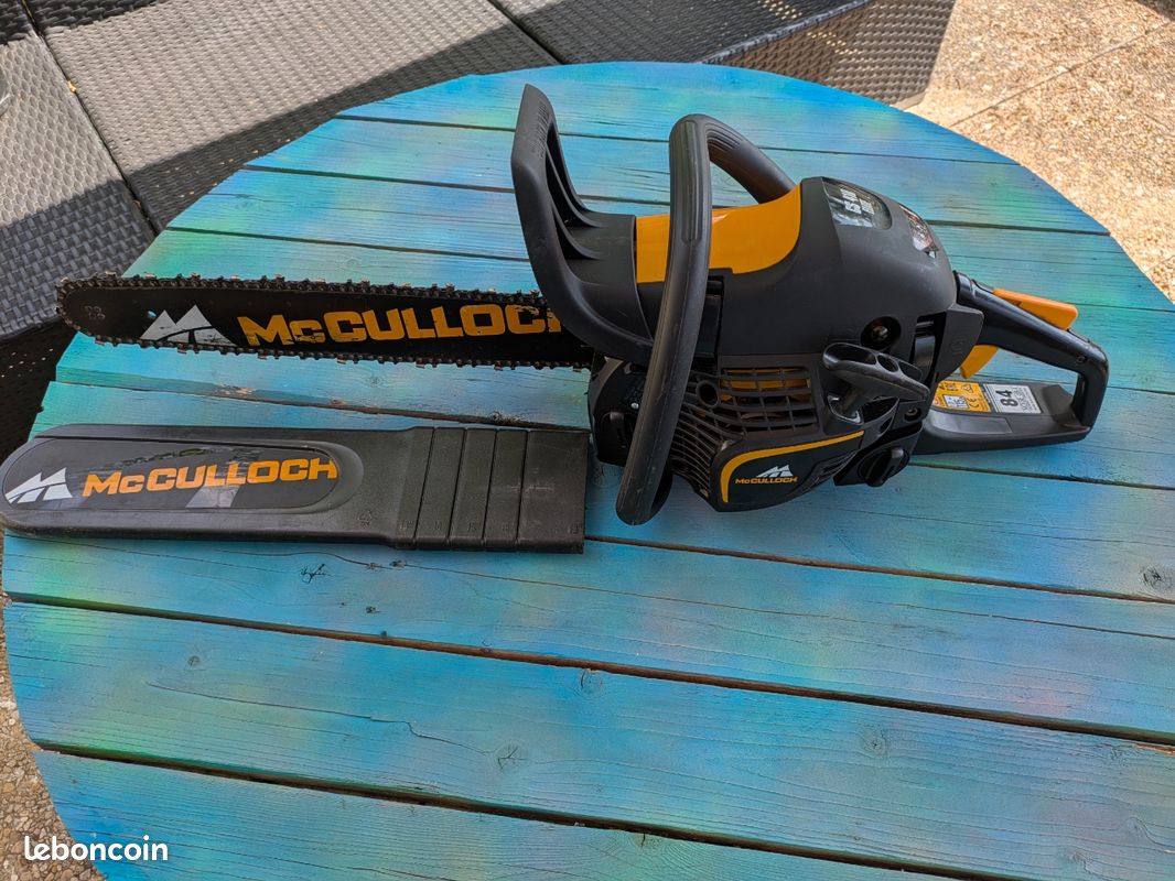 Tronçonneuse McCulloch CS 410 Elite : Chaînes, Guide-chaînes