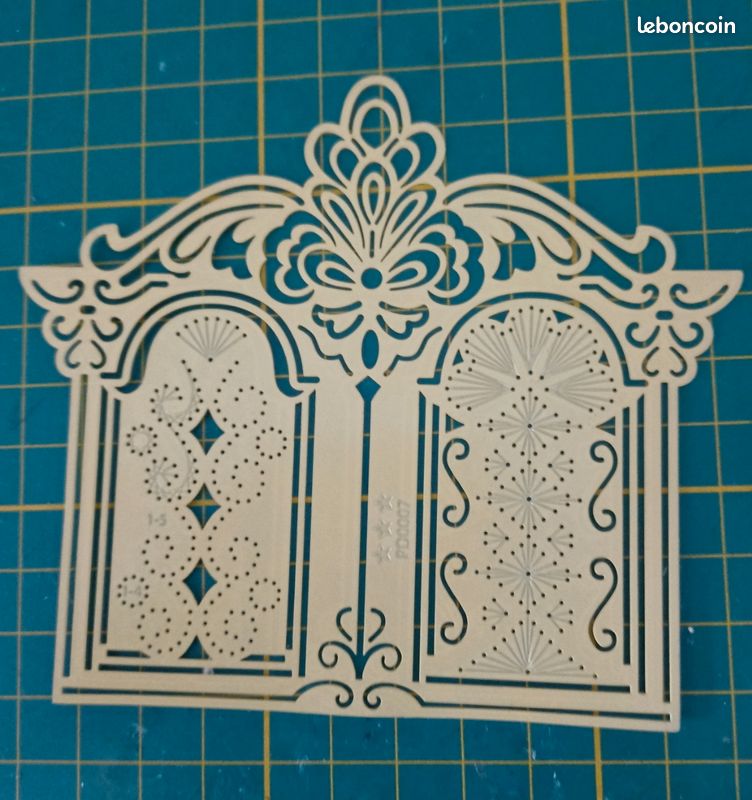 Embossage et broderie, plaques métal (image 7)